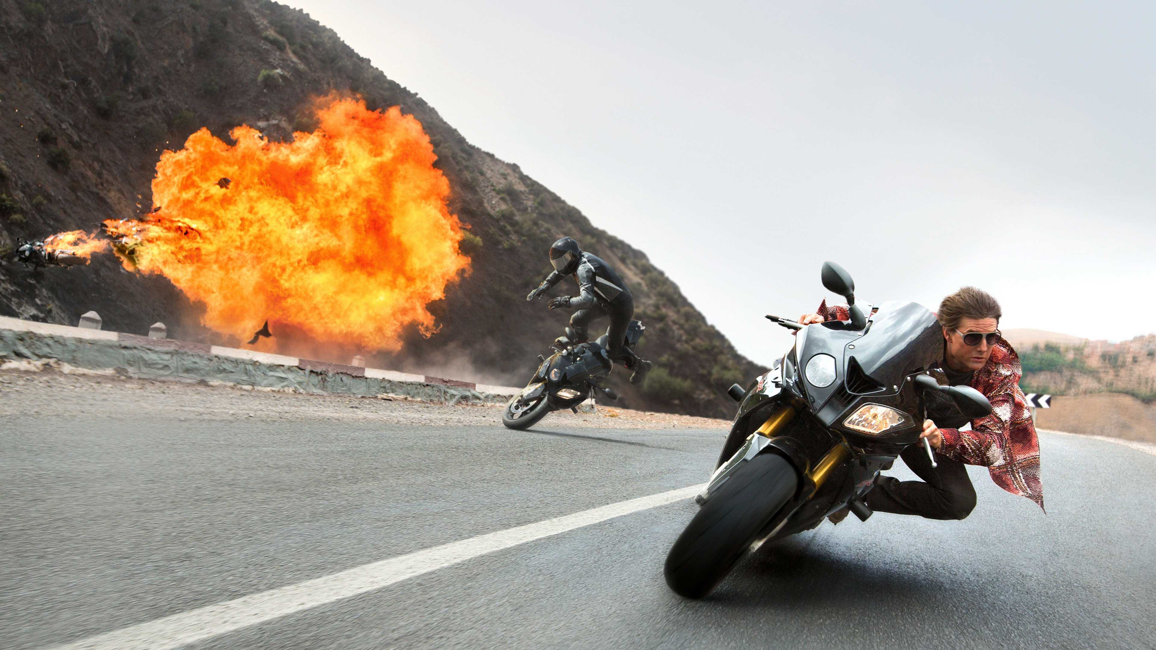 Tom Cruise in Mission: Impossible Rogue Nation