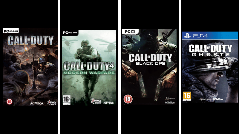 all of the call of duty games in order